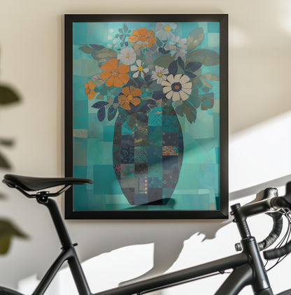 Abstract Vase No 15 - Poster / Art Print - interiör