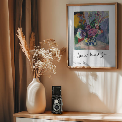 Lles Pivoines - Poster / Art Print - interiör