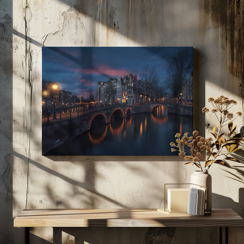 Keizersgracht - Poster / Art Print - interiör
