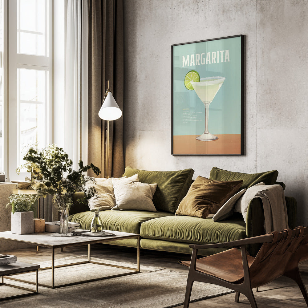 Margarita - Poster / Art Print - interiör