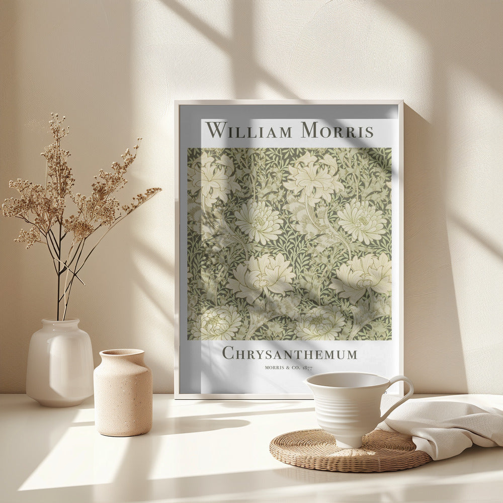 Chrysanthemum - Poster / Art Print - interiör