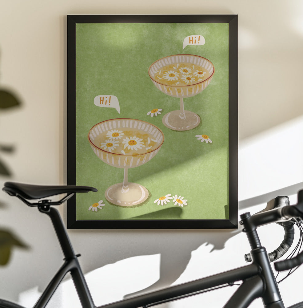 Hi - Poster / Art Print - interiör