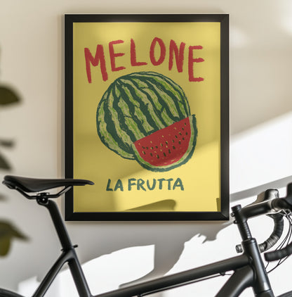 Melon - Poster / Art Print - interiör