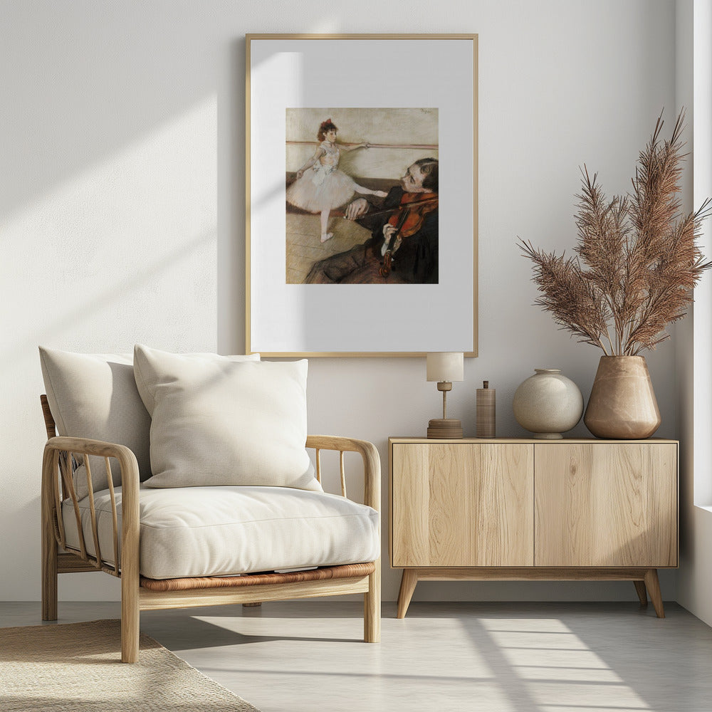 The Dance Lesson No.2 - Poster / Art Print - interiör