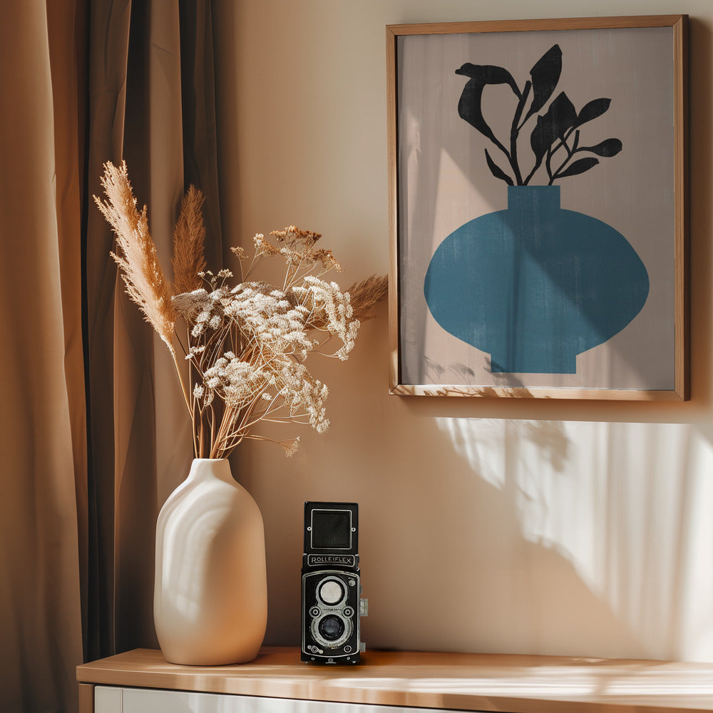 Vase No8. - Poster / Art Print - interiör