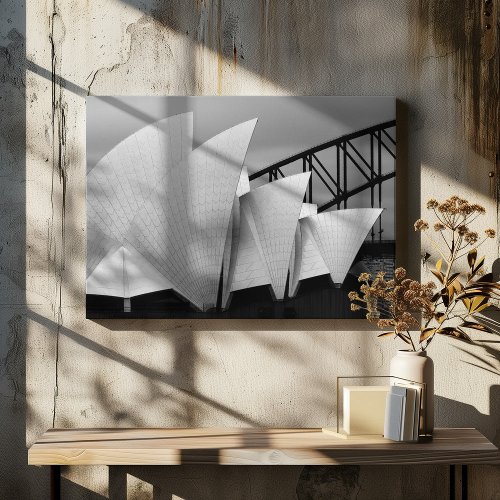 Opera house Sydney - Poster / Art Print - interiör