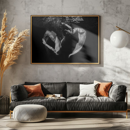 Grace Underwater - Poster / Art Print - interiör