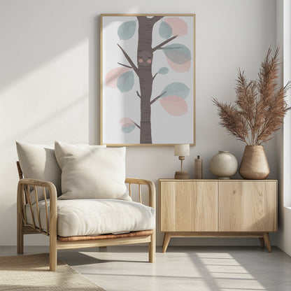 Little Tree - Poster / Art Print - interiör