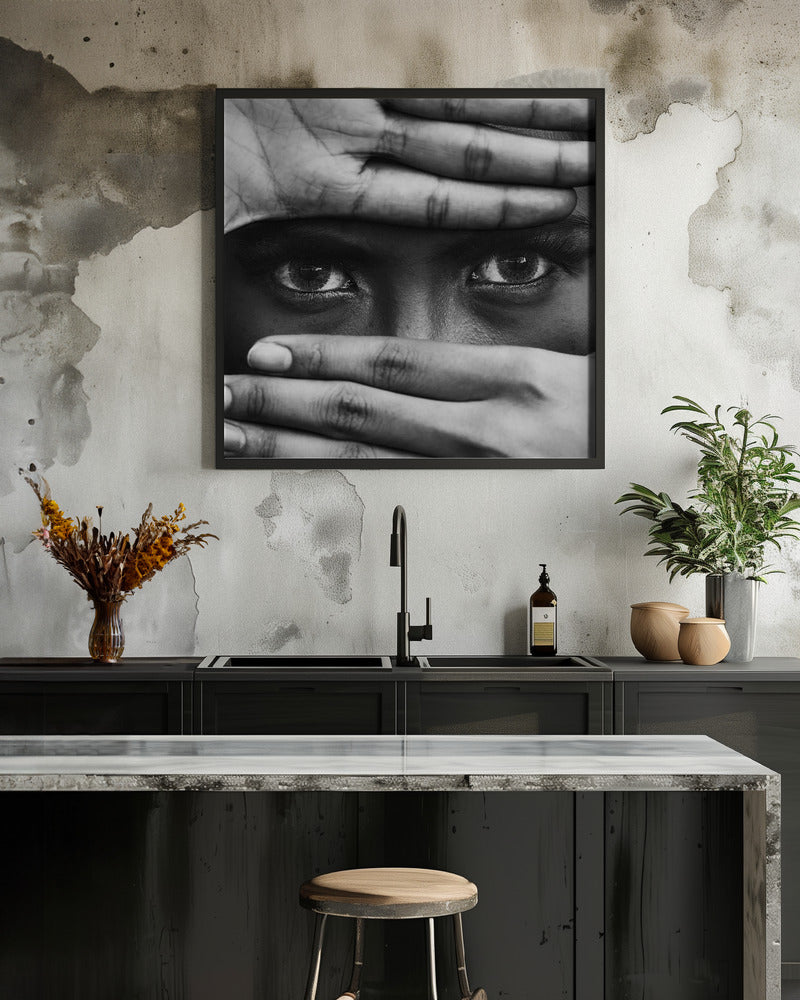 Peekaboo - Poster / Art Print - interiör