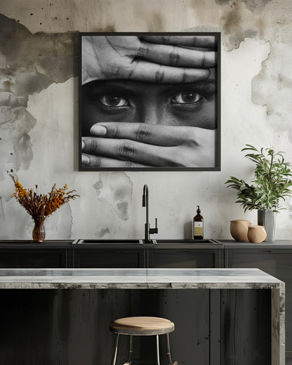 Peekaboo - Poster / Art Print - interiör
