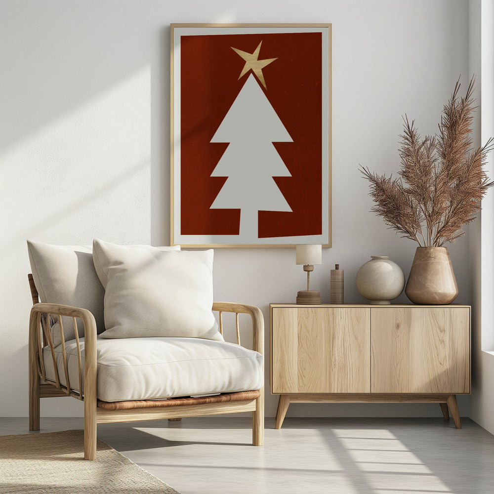 Oh Silent Night - Poster / Art Print - interiör