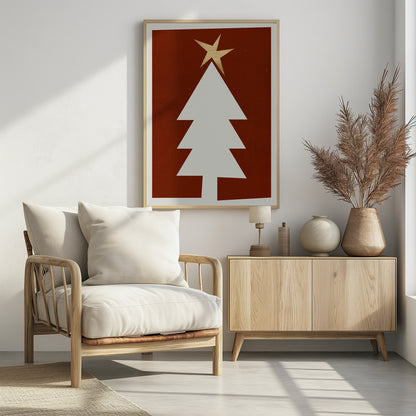 Oh Silent Night - Poster / Art Print - interiör