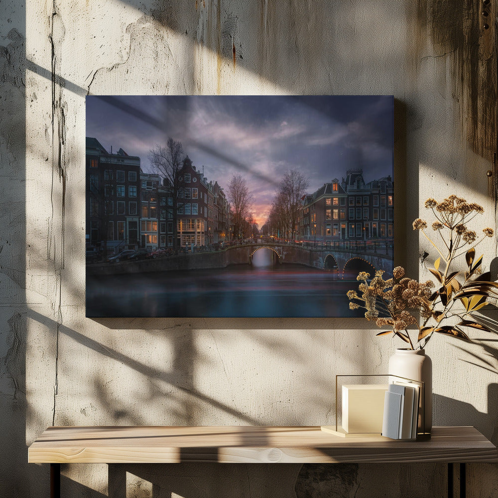Amsterdam before the storm 7R21334 - Poster / Art Print - interiör