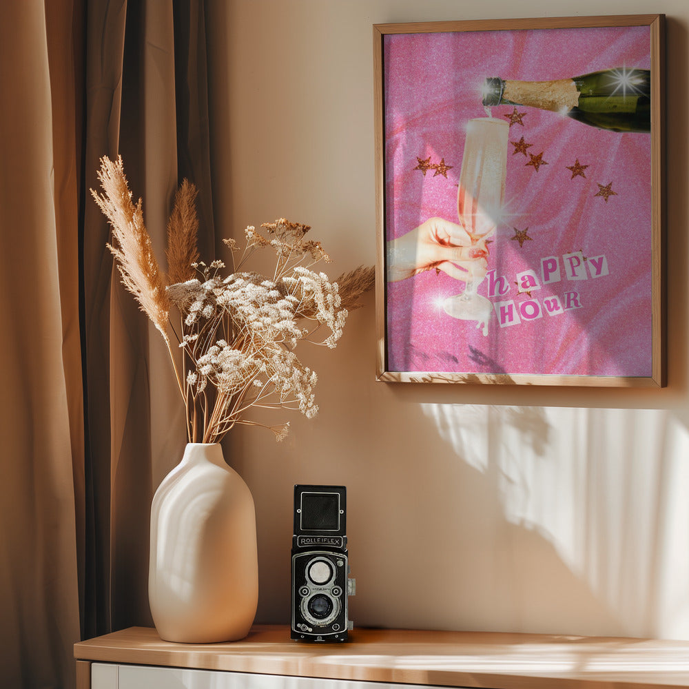 Happy hour - Poster / Art Print - interiör