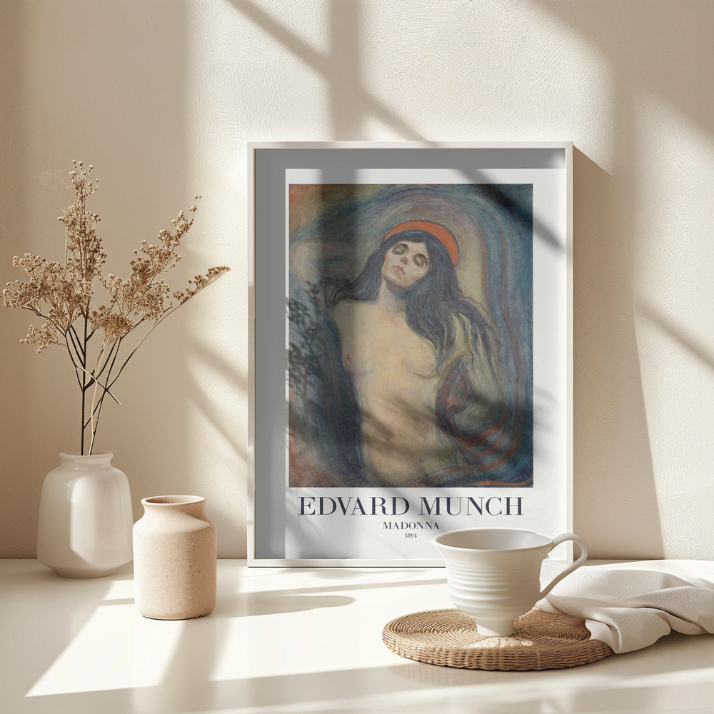 Madonna 1894 - Poster / Art Print - interiör