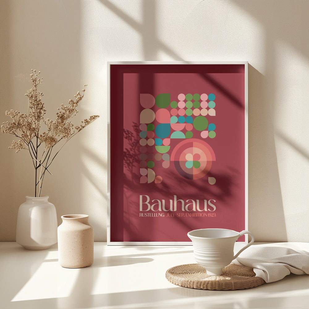 Bauhaus Kutular 3 - Poster / Art Print - interiör