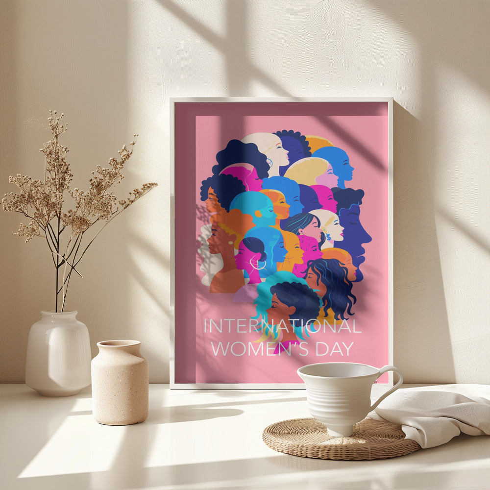 International Women's Day - Poster / Art Print - interiör