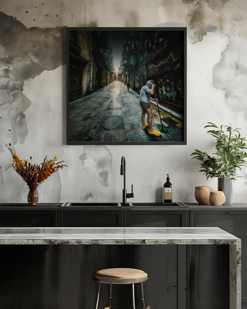 wipe away - Poster / Art Print - interiör