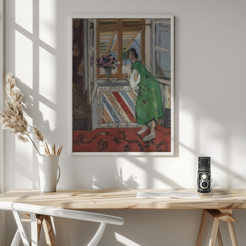 Jeune Fille a La Mauresque Original 1939 - Poster / Art Print - interiör
