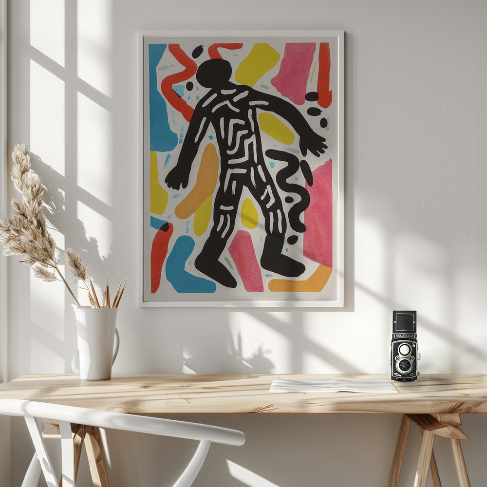 At the Crime Scene - Poster / Art Print - interiör