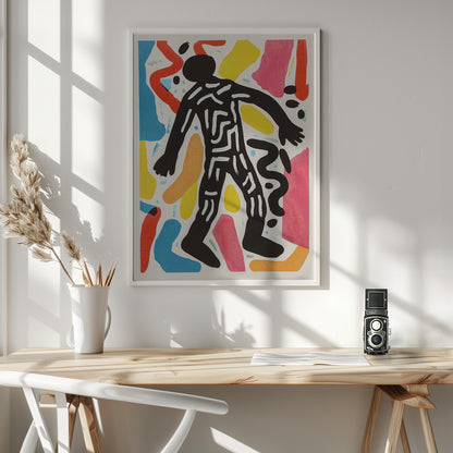 At the Crime Scene - Poster / Art Print - interiör
