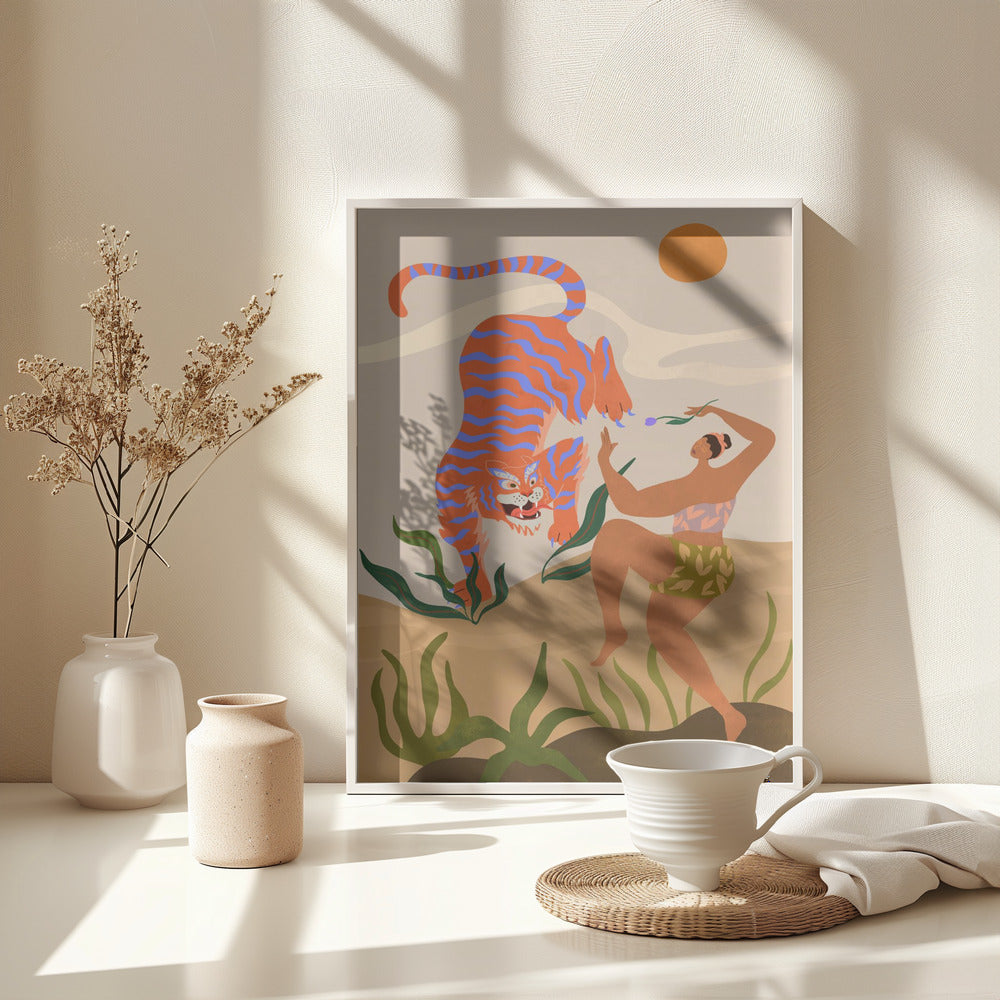 Dance With Me - Poster / Art Print - interiör