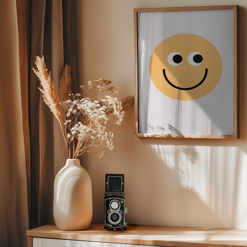 Face 1 - Poster / Art Print - interiör