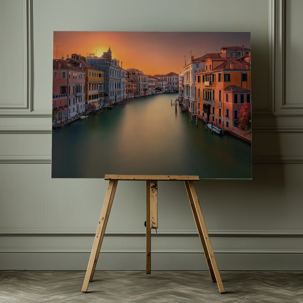 Sunset in Venice - Poster / Art Print - interiör