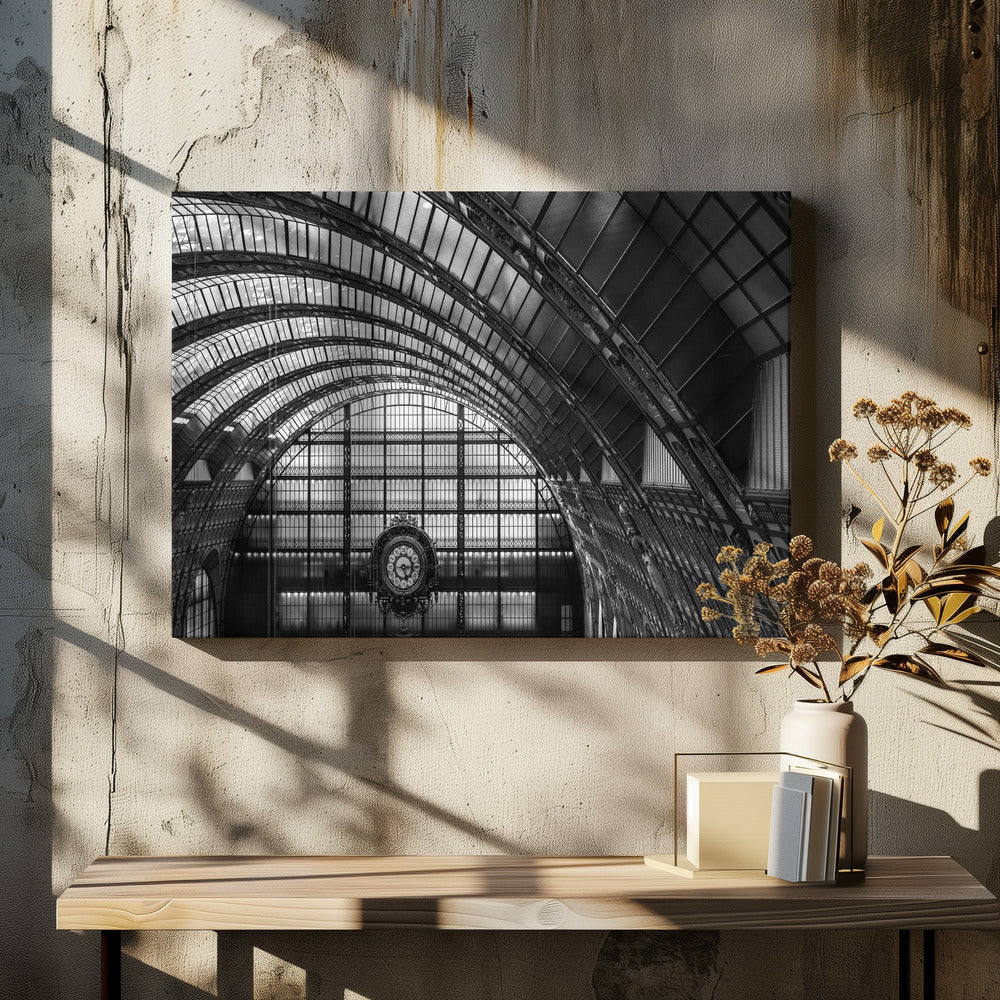 L'escargot du temps - Poster / Art Print - interiör