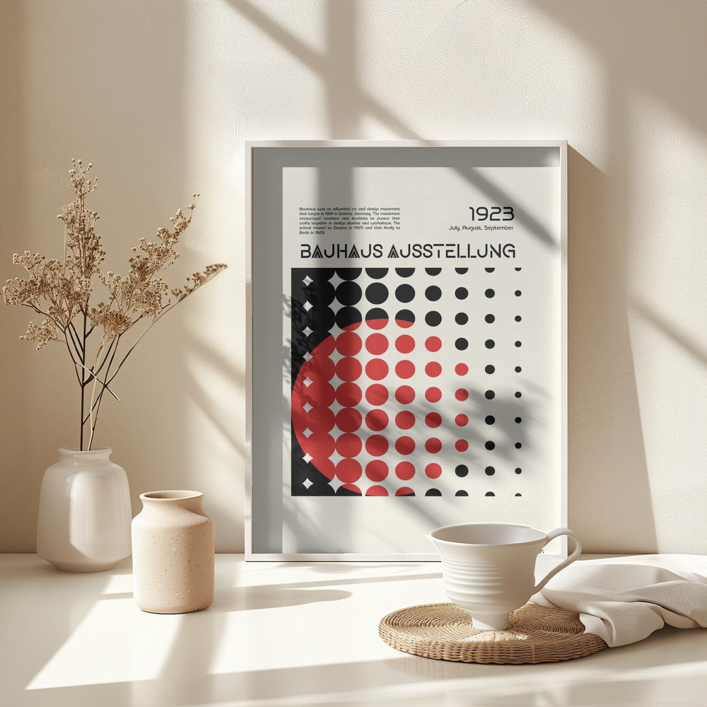 Bauhaus Ausstellung - Poster / Art Print - interiör