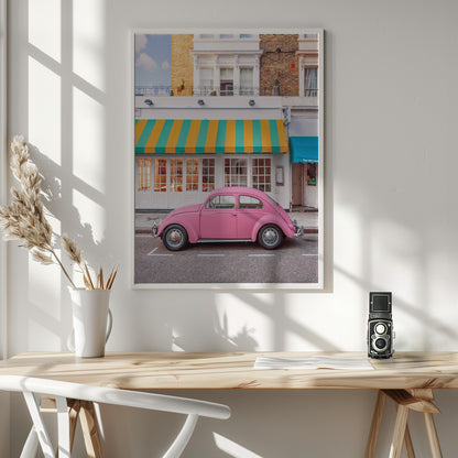 Pink Ride - Poster / Art Print - interiör