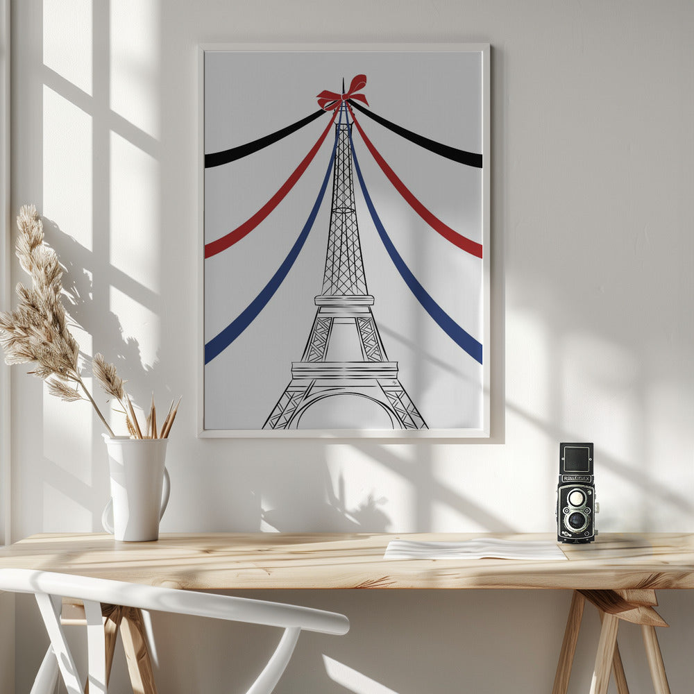Eiffel Tower - Poster / Art Print - interiör