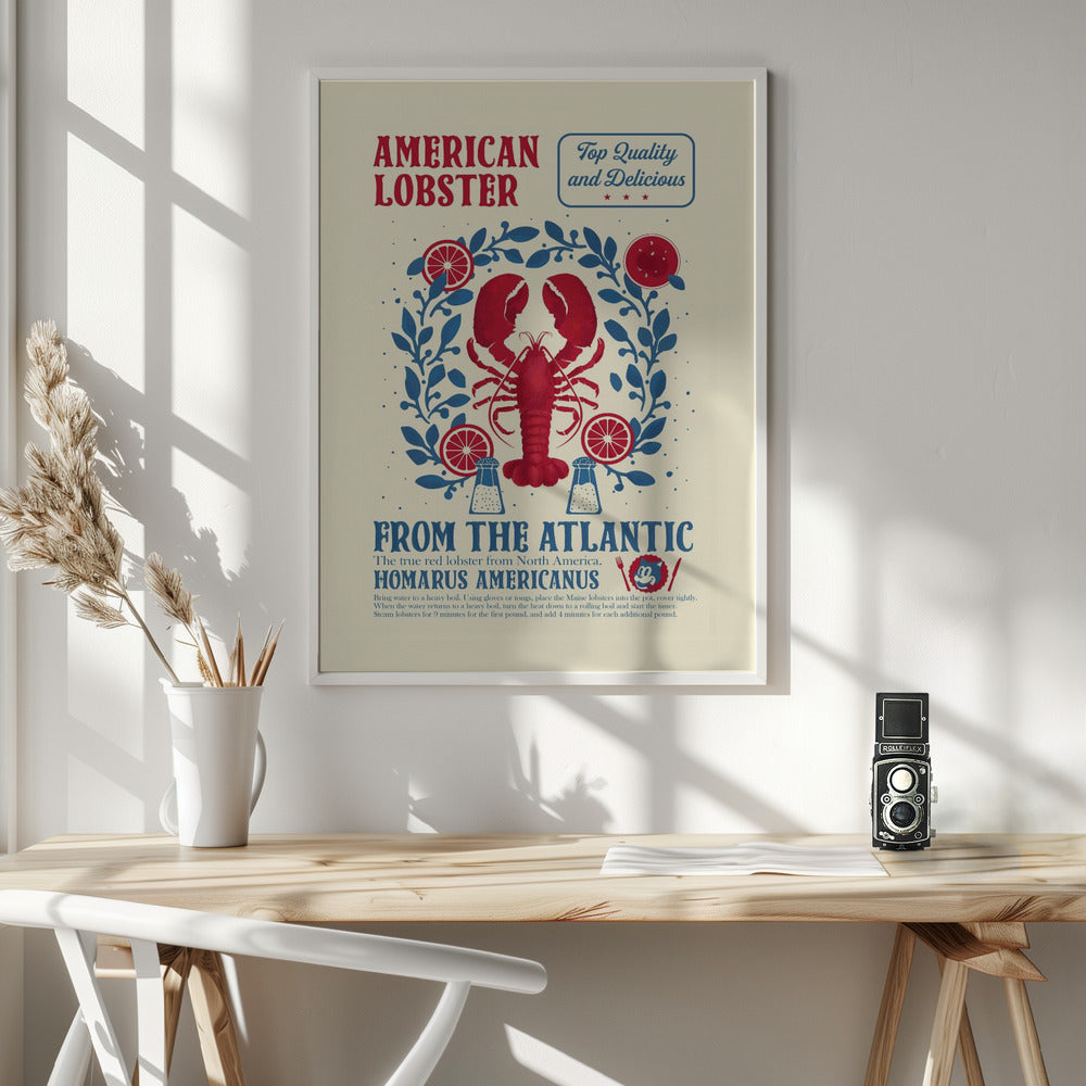 Lobster kitchen print - Poster / Art Print - interiör