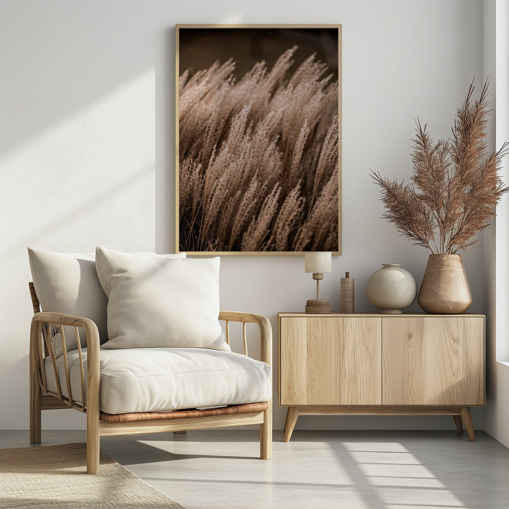 Grass 16 - Poster / Art Print - interiör