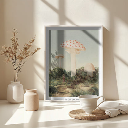 The Finest Giant Mushroom - Poster / Art Print - interiör