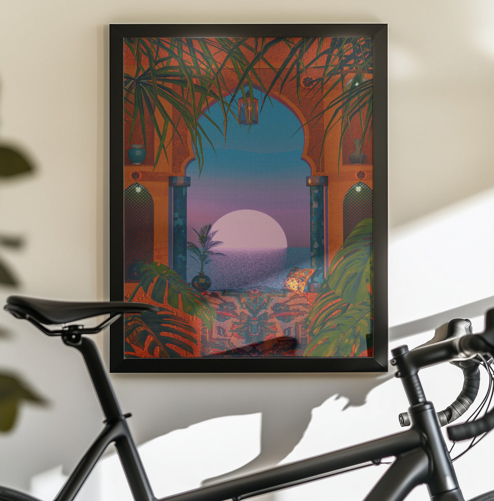 TROPICAL PORTAL - Poster / Art Print - interiör