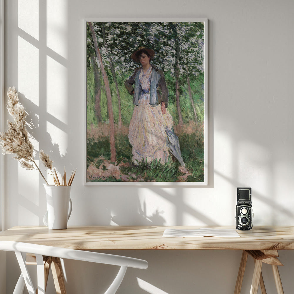 The Stroller (1887) - Poster / Art Print - interiör
