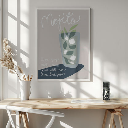 Mojito - Poster / Art Print - interiör