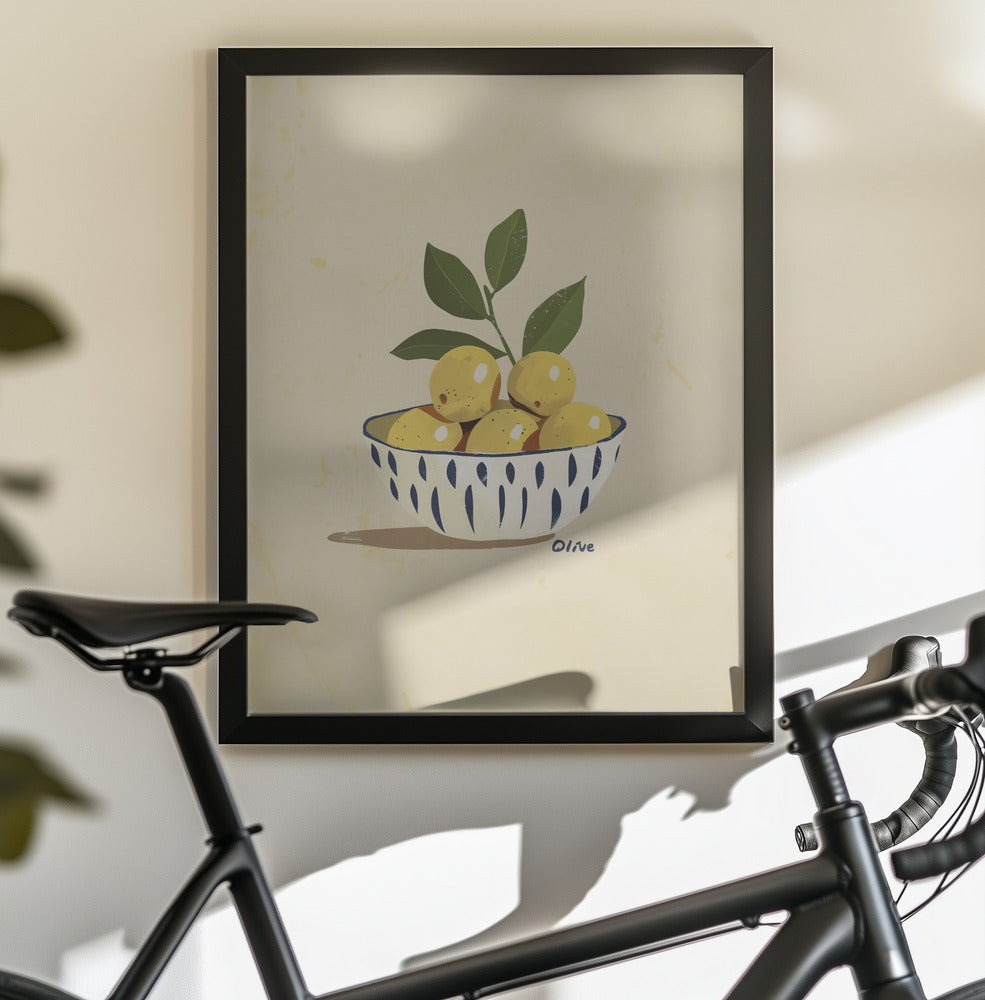 Olive - Poster / Art Print - interiör