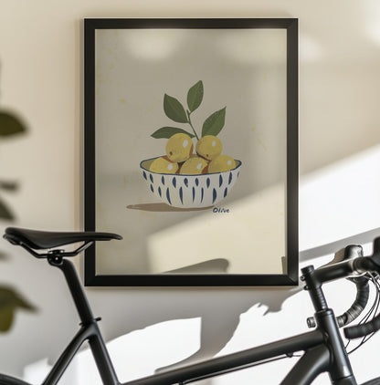 Olive - Poster / Art Print - interiör