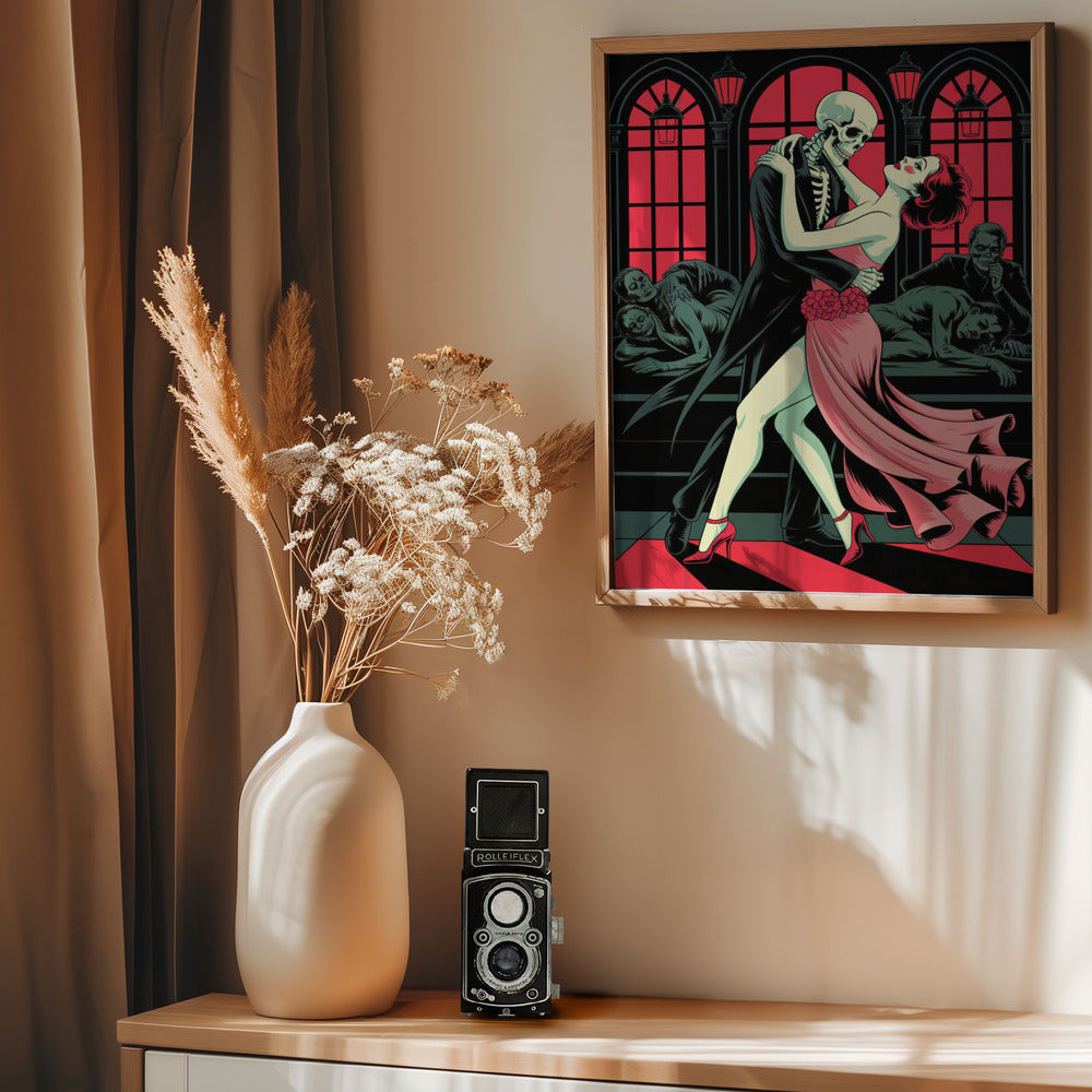 A Dance With Death - Poster / Art Print - interiör