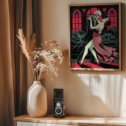 A Dance With Death - Poster / Art Print - interiör