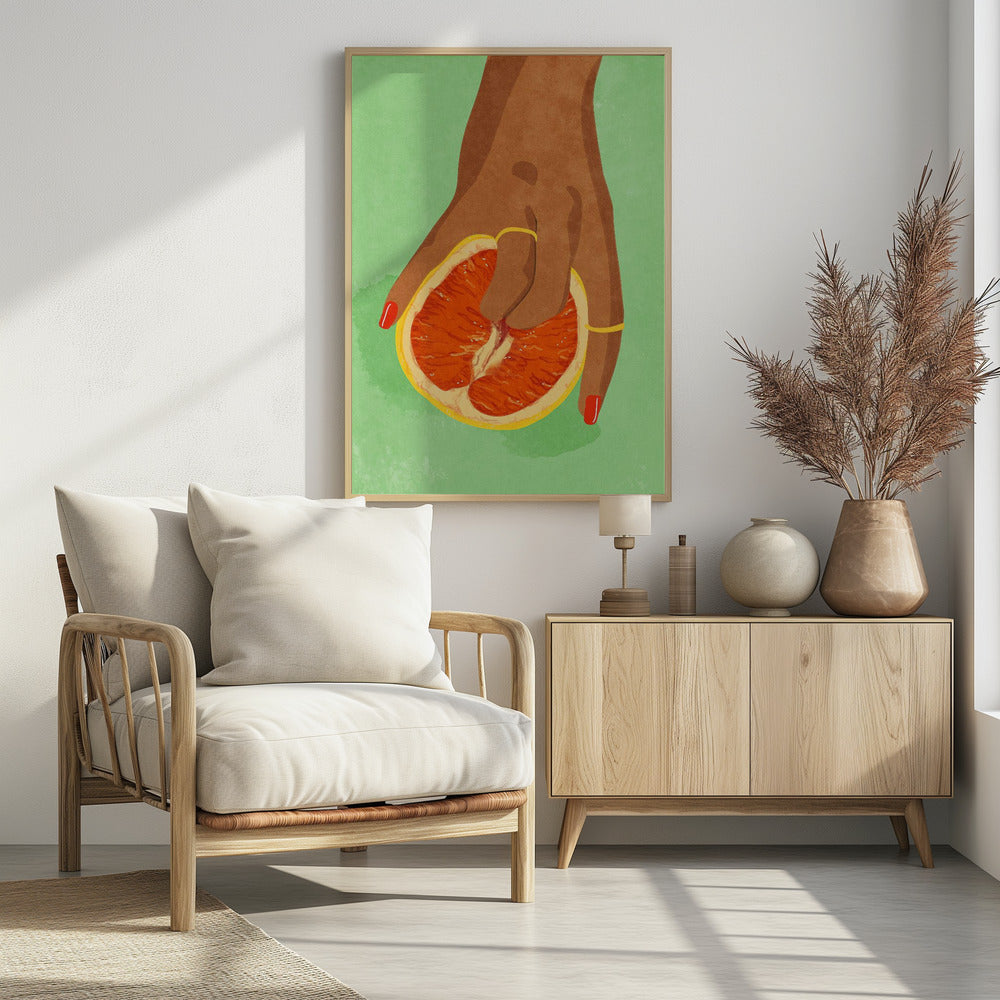 Fruitlover - Poster / Art Print - interiör