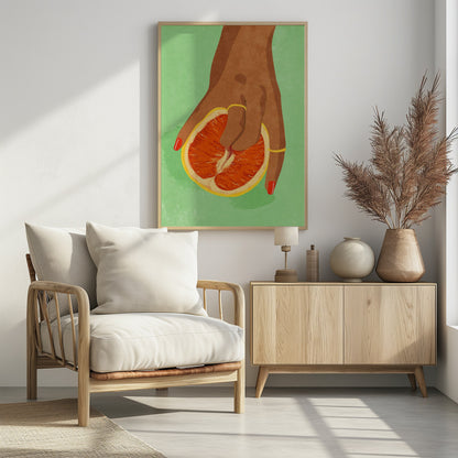 Fruitlover - Poster / Art Print - interiör