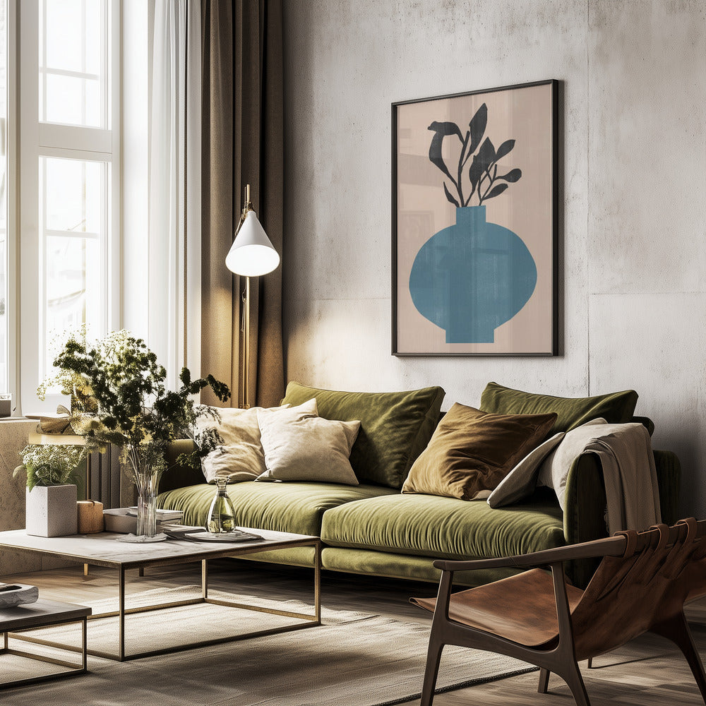 Vase No8. - Poster / Art Print - interiör