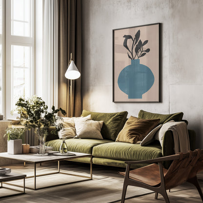 Vase No8. - Poster / Art Print - interiör