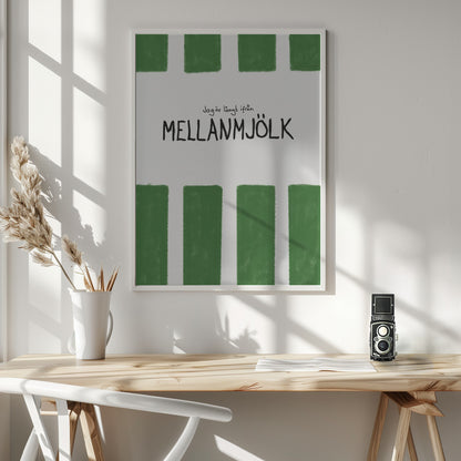 Mellanmjölk - Poster / Art Print - interiör