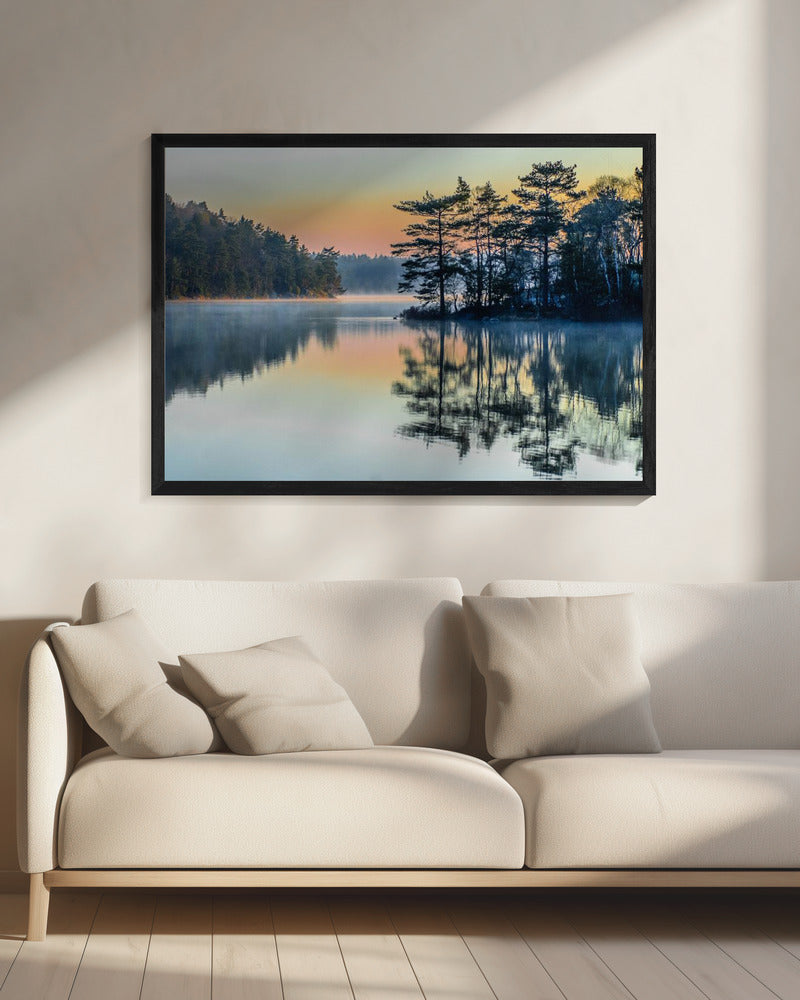 Before people wake - Poster / Art Print - interiör