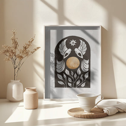Cosmic Harmony - Poster / Art Print - interiör