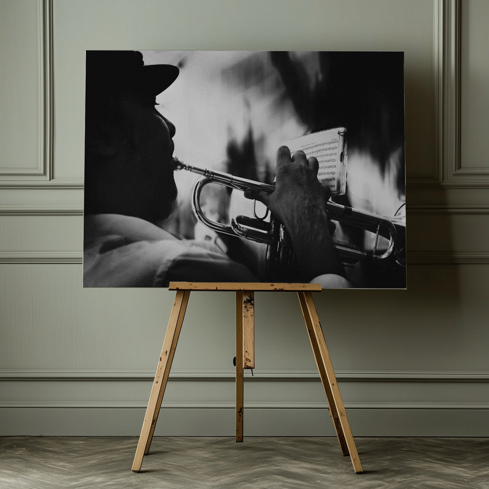 just follow my lead - Poster / Art Print - interiör